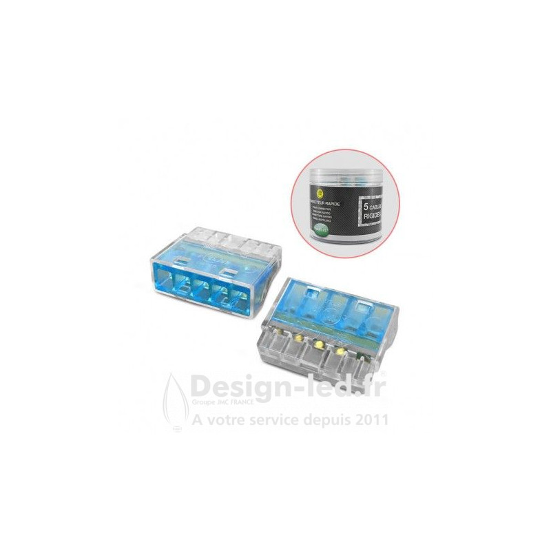 Connecteur automatique 5 câbles rigide 450V 32A pack x50 - VISION EL 72231 14,60 €