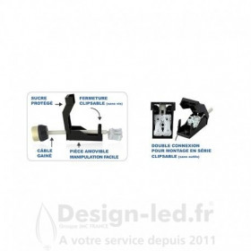 Douille céramique GU10 automatique avec câble - MIIDEX - 73992 3,00 €