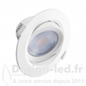 Downlight led orientable Ø120 10w 3000k vision-el 763619 14,40 € -30%