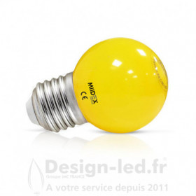 Ampoule E27 led G45 1w jaune vision el 7627 2,90 € -30%