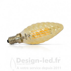 Ampoule E14 led filament torsadée golden 4w 2700k vision el 71234 5,20 € -10%